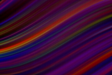 Abstract neon background with glowing lines.