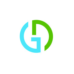 G D logo