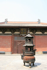 shanhua monastery in datong in china 