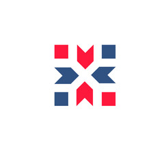 Obraz premium M logo design