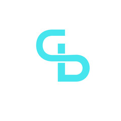 Obraz premium GB logo design