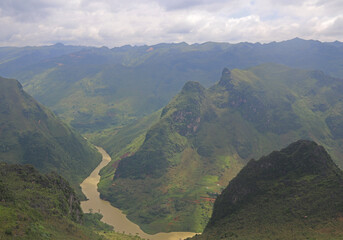 Motortour Ha Giang in Vietnam, with beautiful views