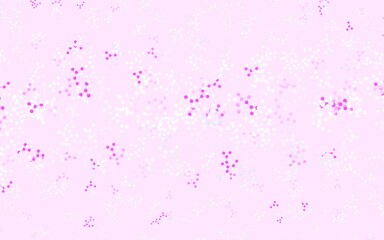 Light Purple vector texture with artificial intelligence concept.