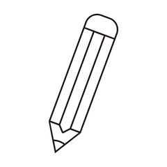pencil icon vector illustration sign