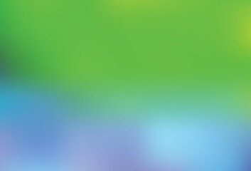 Light Pink, Green vector abstract blurred layout.