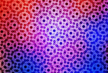 Light Blue, Red vector backdrop with dots.