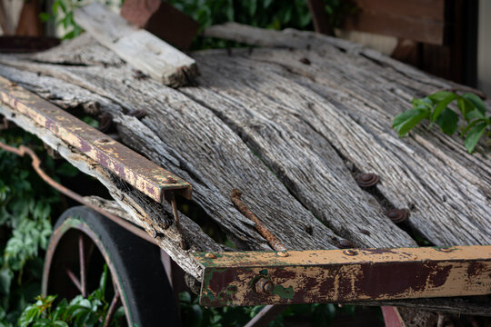 Back End of a Buckboard