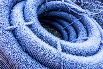 frosted tube