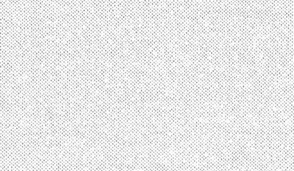 Vector fabric texture. Distressed texture of weaving fabric. Grunge background. Abstract halftone vector illustration. Overlay to create interesting effect and depth. Black isolated on white. EPS10.