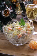 christmas table setting