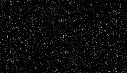 Obraz premium Abstract vector noise. Small particles of debris and dust. Distressed uneven background. Grunge texture overlay with fine grains isolated on white background. Vector illustration. EPS10.