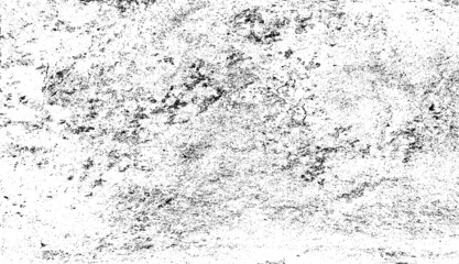 Rough black and white texture vector. Distressed overlay texture. Grunge background. Abstract textured effect. Vector Illustration. Black isolated on white background. EPS10