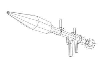Anti-tank rocket propelled grenade launcher - RPG 7