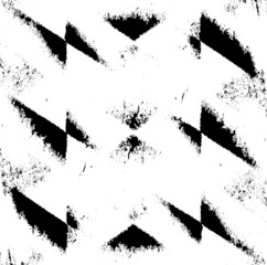 Rough black and white texture vector. Distressed overlay texture. Grunge background. Abstract textured effect. Vector Illustration. Black isolated on white background. EPS10