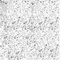 Abstract vector noise. Small particles of debris and dust. Distressed uneven background. Grunge texture overlay with fine grains isolated on white background. Vector illustration. EPS10.