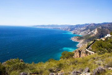 Fototapeta na wymiar Landscape of Andalusia in Spain
