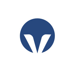 V logo 