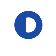 D logo 