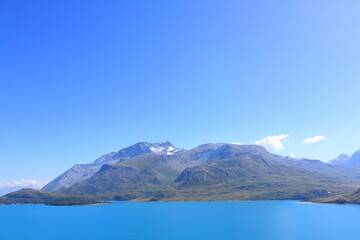 lake in the mountains