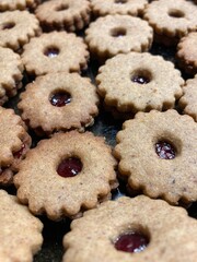 fresh baked linzer sweets