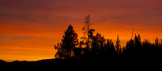 Evening Glow Panoramic Vista