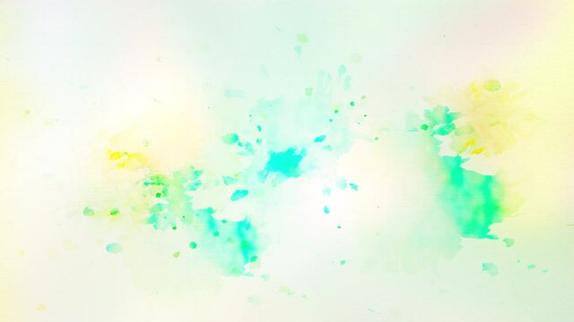 Abstract watercolor background with splashes. Beautiful abstract watercolor for any theme, artwork or creative activity.
