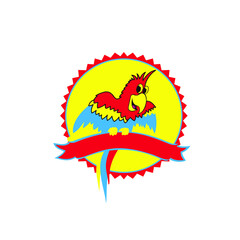 parrot logo design
