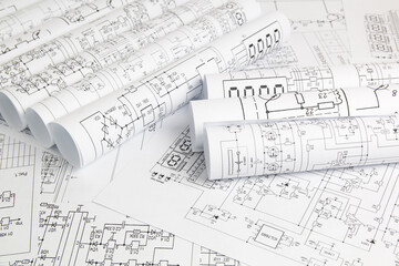 paper electrical engineering drawings