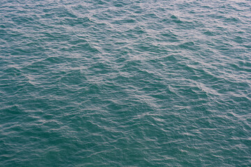 waves, blue water surface
