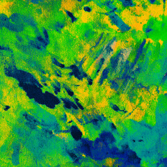 Pink Ink Dirty Template. Blue Distressed