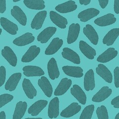 
colored pattern of mint leaves.