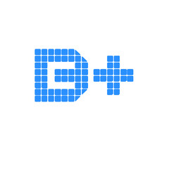 Fototapeta premium D plus logo design