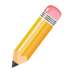 pencil school supply isolated icon vector illustration design