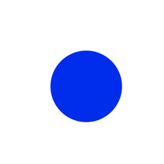 Fototapeta na wymiar blue dot logo