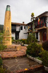 Fototapeta na wymiar colombia boyaca villa de leyva raquira