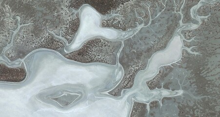 primordial life, United States, abstract photography of relief drawings in  fields in the U.S.A....