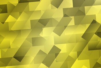 Light Yellow vector pattern in square style.