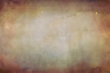 Vintage and old looking paper background. Retro cardboard texture. Grunge paper for drawing. Ancient book page.