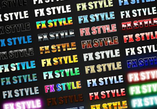  Smart Fx Style Text Effect Bundle