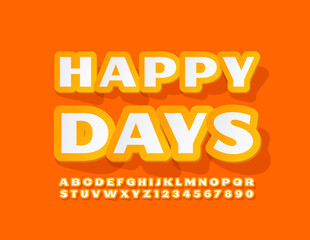 Obraz premium Vector blue banner Winter Break. Font with Lamps. Retro style Alphabet Letters and Numbers set