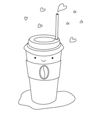 illustration of a cup of coffee