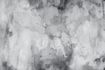 Watercolor grey abstract background.