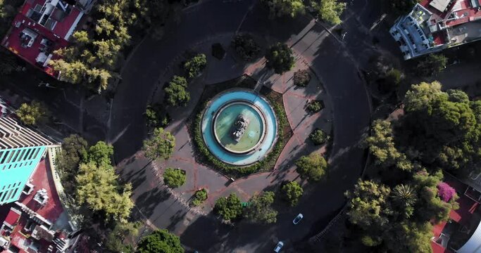 Glorieta de Cibeles Plano Cenital