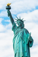 Fototapeta na wymiar Statue of Liberty National Monument in New York.