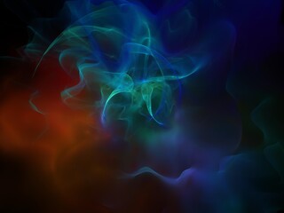 Imaginatory fractal background Image