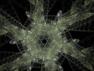 Imaginatory fractal background Image