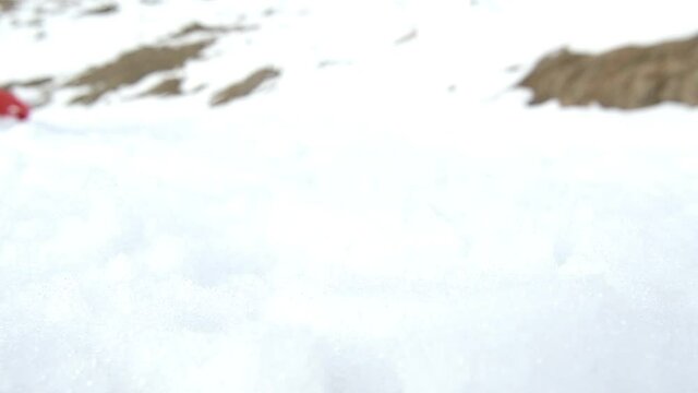 Neve e Ciaspole in 4k