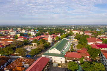 Vigan Cathedral. This structure depicts the remnants left by the spaniards during thier reign in...
