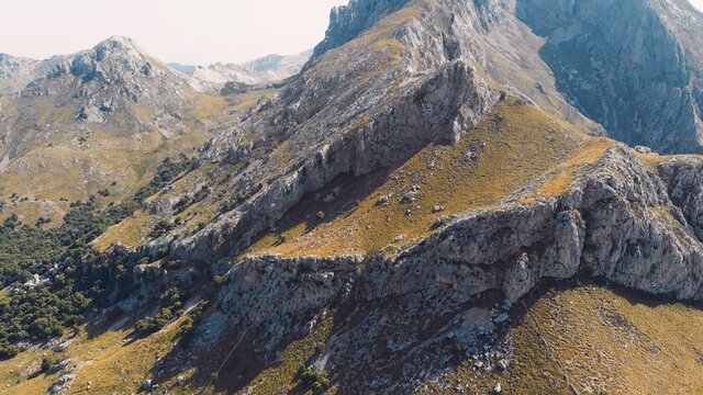 mountain peaks of Mallorca, Serra De Tramuntana, World Heritage Site by UNESCO. High quality photo