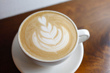 Latte Art Coffee Cup